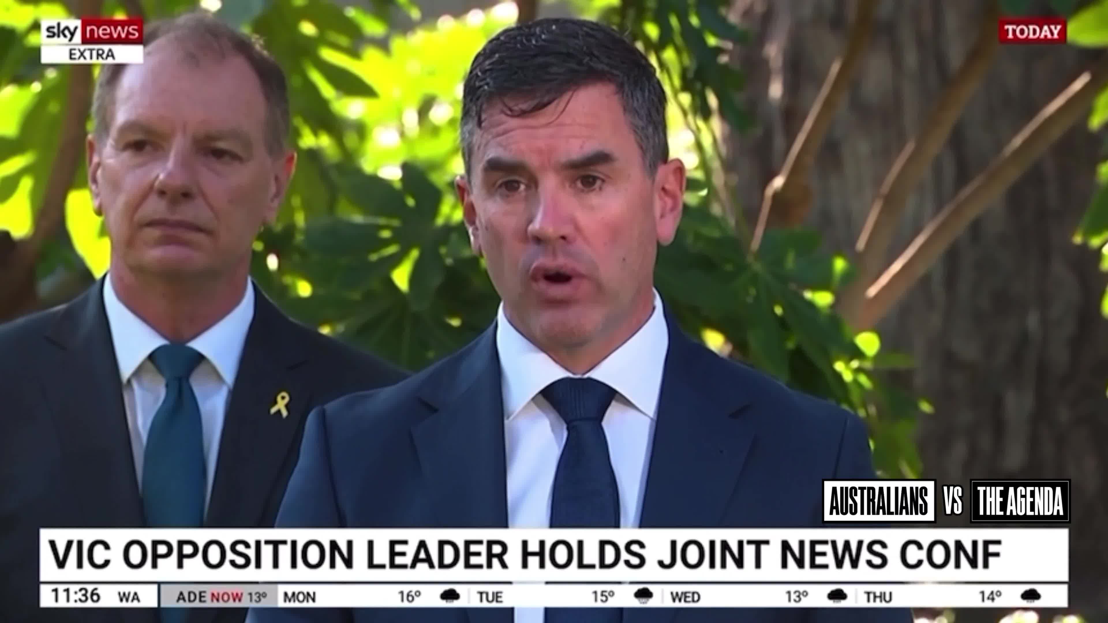 Victorian Liberal Leader Brad Battin says 