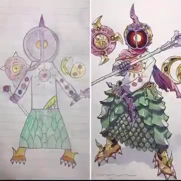 Thomas Romain, a French anime artist living in Tokyo would often use the imagination of his son as inspiration for some of his work