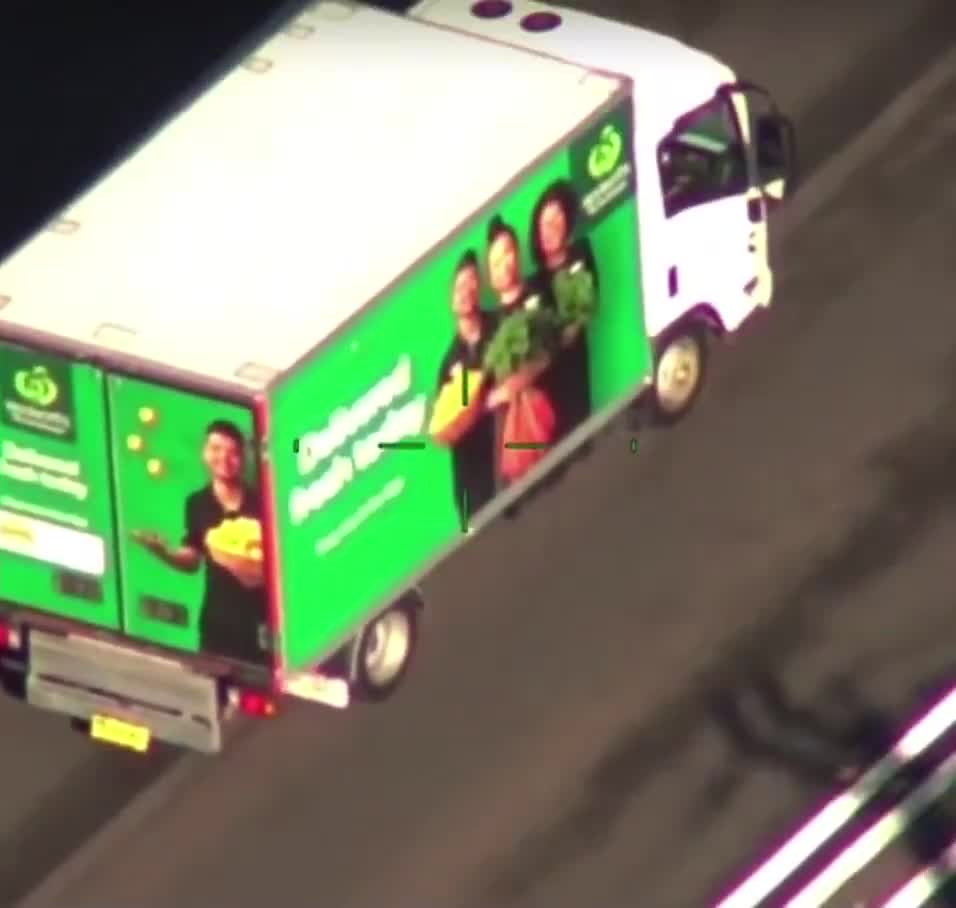 Man arrested for stealing Woolworths grocery truck