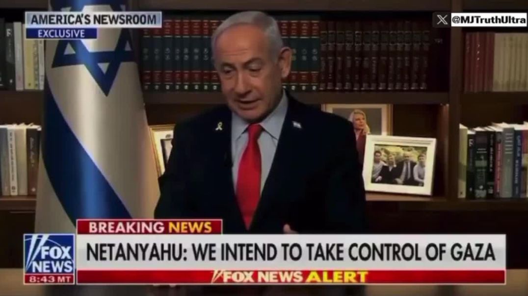 There it is…  Netanyahu says he intends to take over ALL of Gaza… you know, liberate the people of Gaza and protect Israel  I’m sorry, it sounds like a land grab to me.