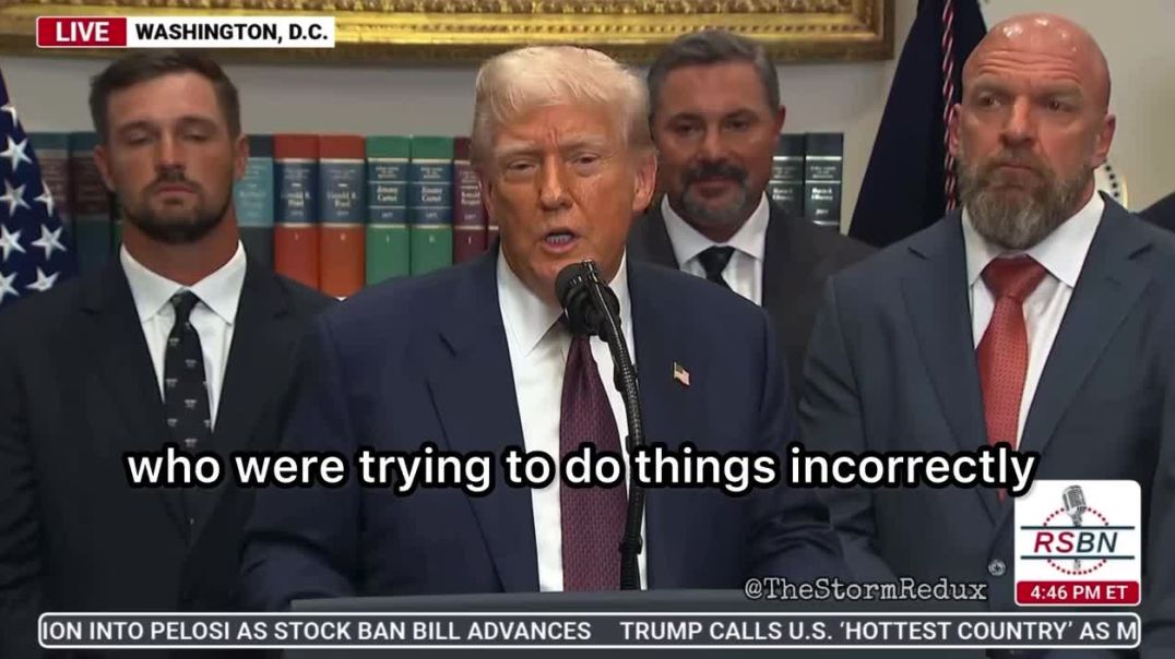 President Trump just put a reporter in his place, and it sure seems like he was hinting that those within the legacy media who were complicit in pushing all the hoaxes will be held accountable.