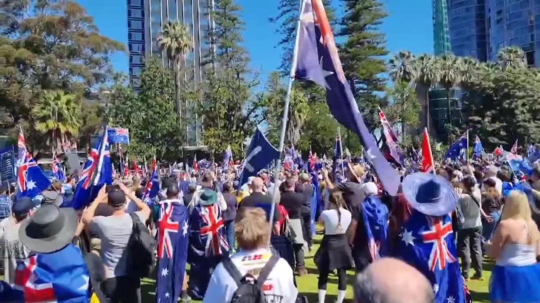 They March in 📍Perth.