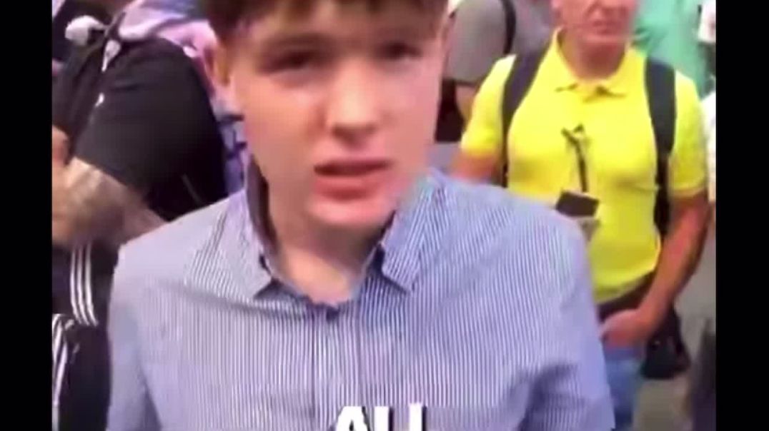 British teenager: “They are forcing us to learn about Islam and prophet Muhammad in school. I don’t want to learn about that. I want to learn about my culture. I am proud to be English.”