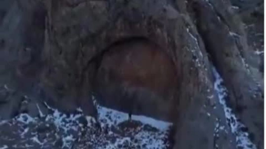 Explorers have found what looks to be a giant doorway located in the Dzungarian Alatau Mountains of Kazakhstan.