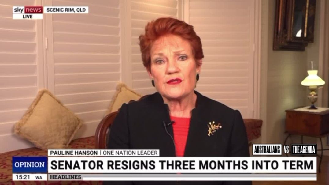 Senator Pauline Hanson says her daughter, Lee Hanson, has declined an offer to be nominated as the replacement for retiring One Nation senator Warwick Stacey, citing her commitment to Tasmania as the 