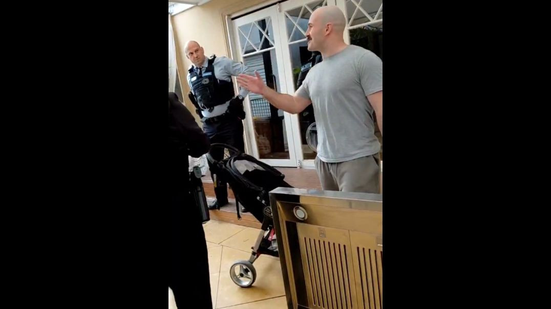 Australian nationalist Thomas Sewell has been arrested over an incident where a homeless man attacked him as he led a march through Melbourne.