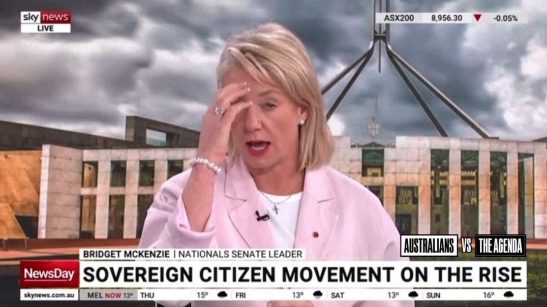 Senator Bridget McKenzie says she receives a lot of emails from “sovereign citizens,” and calls on the AFP to examine the growing trend of far-right extremism in Australia.