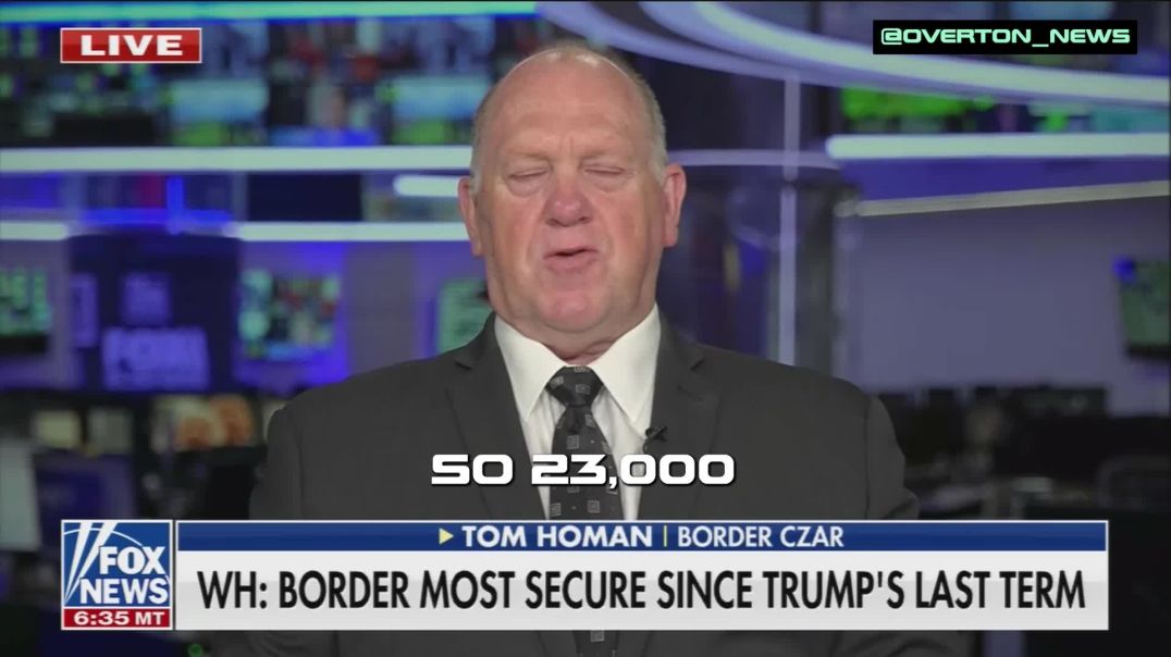 INCREDIBLE: Tom Homan says his team has already LOCATED 23,000 missing children trafficked into the U.S.