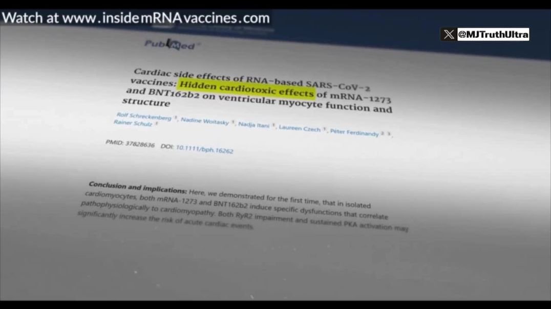 This is what they did to 5+ billion people…   They turned their bodies into manufacturing powerhouses of foreign spike proteins.   This was NEVER meant to be in humans.