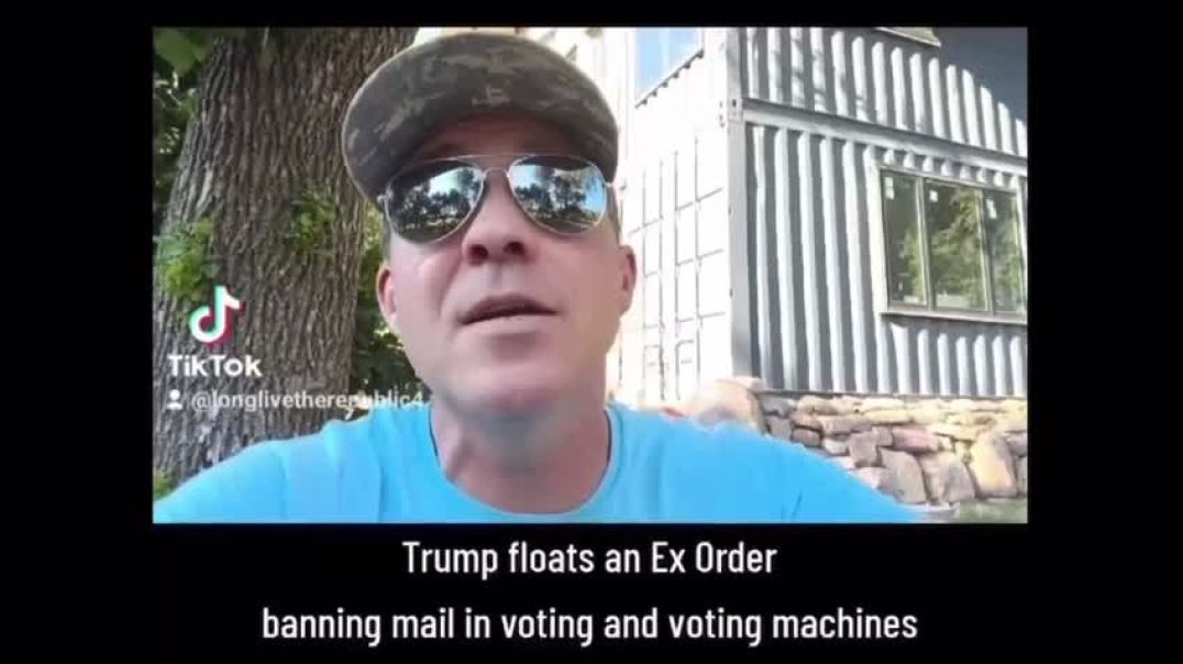 Paper ballots and voter ID would be the single biggest blow to the corrupt government so far They steal that shit both ways and we all know it.  These failures don't stay in the Senate for 50 yea