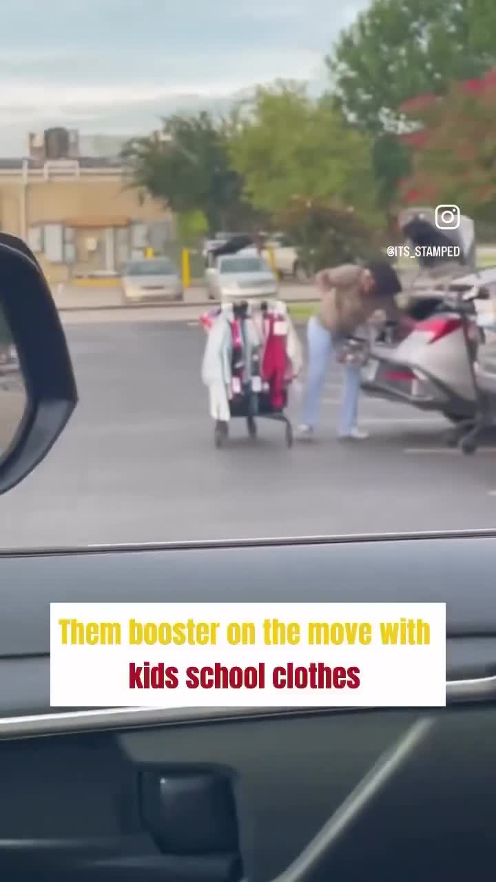 Back to school shopping