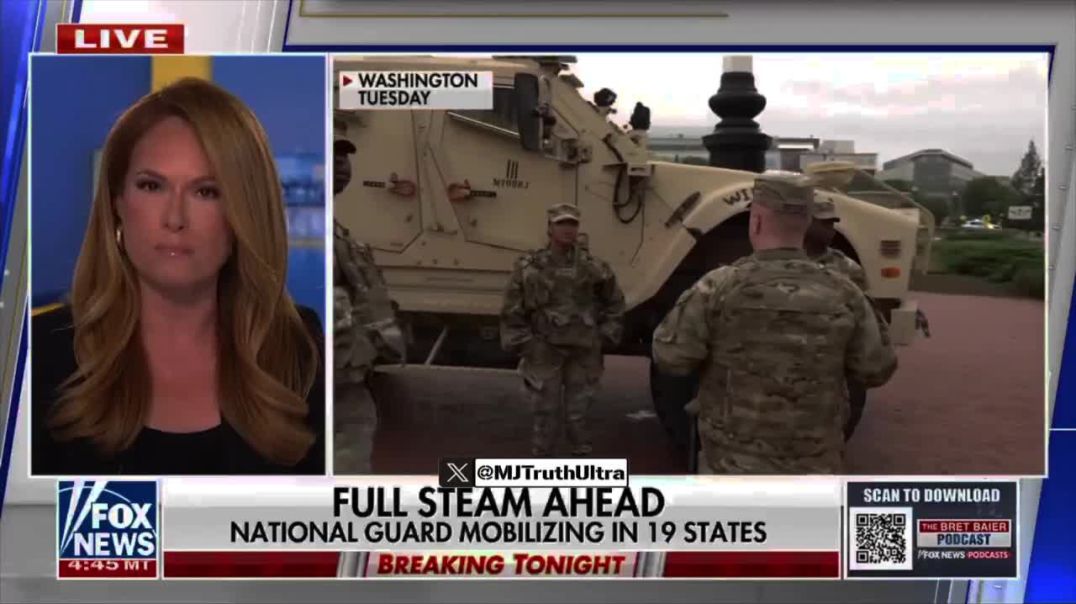 🚨 BREAKING: 1,700 National Guard Troops will be mobilized across 19 states in the coming weeks to help Homeland Security in a sweeping federal Crime and Immigration Crackdown — Effective August throug