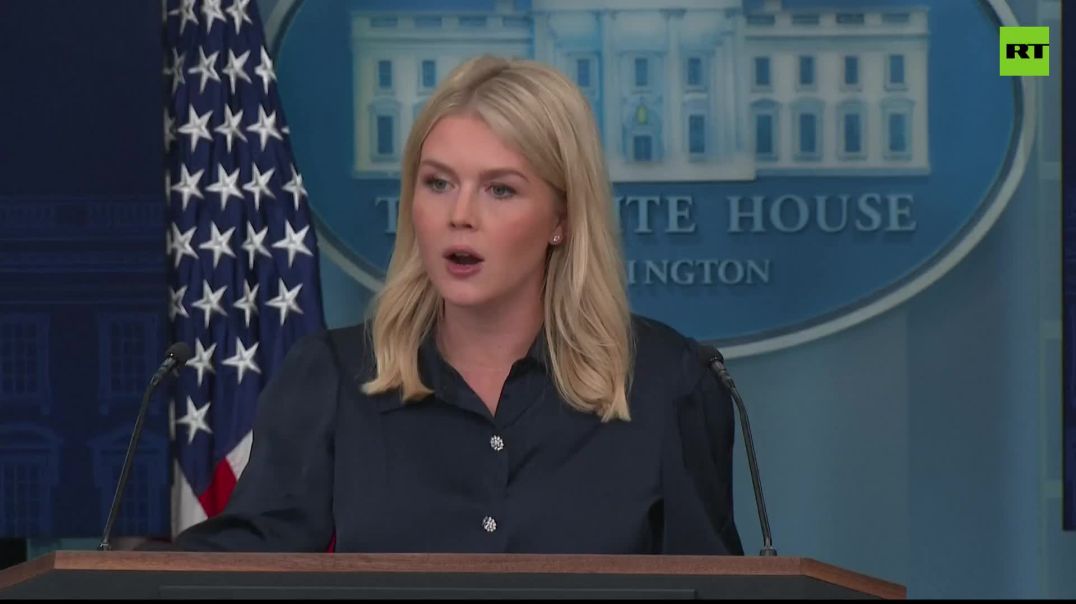 Trump 'expressed his displeasure and disagreement' with UK, France and Canada over plans to recognize Palestinian state — WH Press Secretary Leavitt
