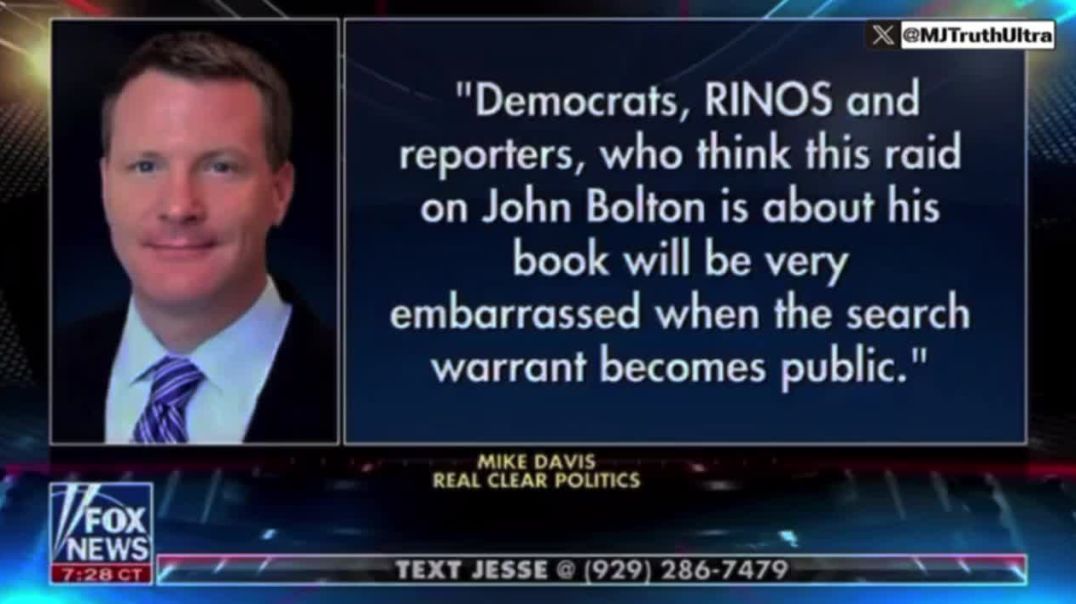 Ooooo spicy… 👀 John Bolton may have been Trafficking intelligence to a Foreign Nation Ok.. Let’s guess which country?