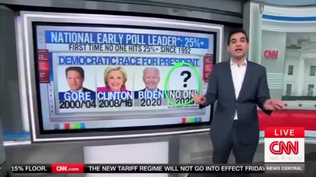Oh my, no front runner for the demoncrats? 👏👏👏