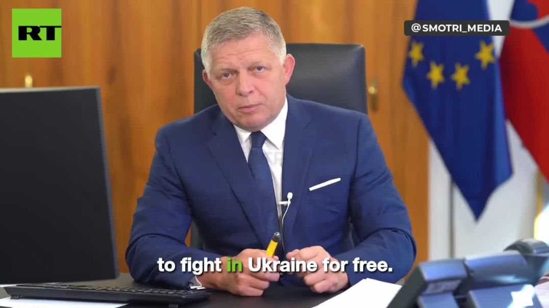 ‘I can’t even imagine in my wildest dream that Slovakia would buy weapons in the U.S. and send them for free to Ukraine’ — Robert Fico, Prime Minister of Slovakia