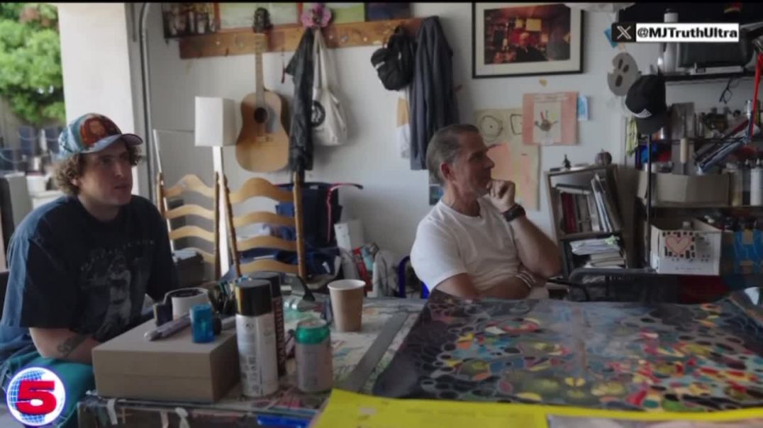 Hunter Biden showcases his “artwork”  What do you notice? Why was it highlighted? What is the eye of Providence?