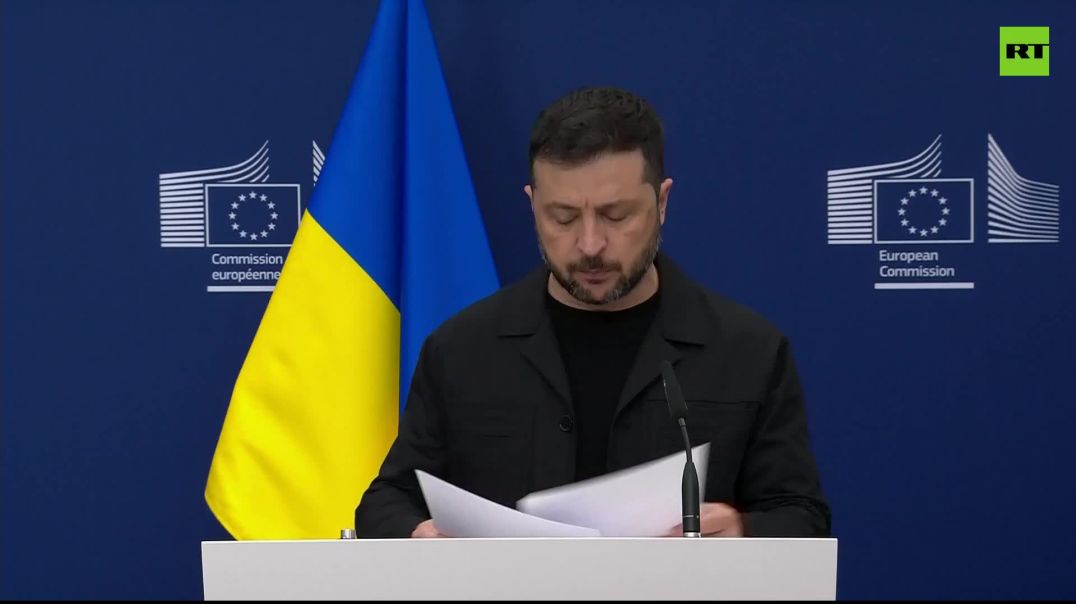Part 2: Zelensky says ‘IMPOSSIBLE’ to give up territory under Ukraine’s Constitution Funny because he's very selective about adhering to it Someone remind soy boy his term as Prez ENDED in May