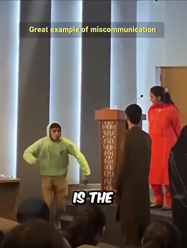 Watch this one gesture travel through 10 people and end up completely unrecognizable, a perfect example of how miscommunication is born