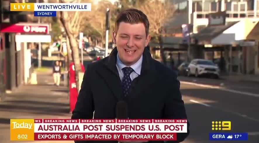Australia Post suspends business parcel shipments to US amid Trump tariff changes  It will continue shipping letters and documents to the US, along with packages that are declared as gifts a...
