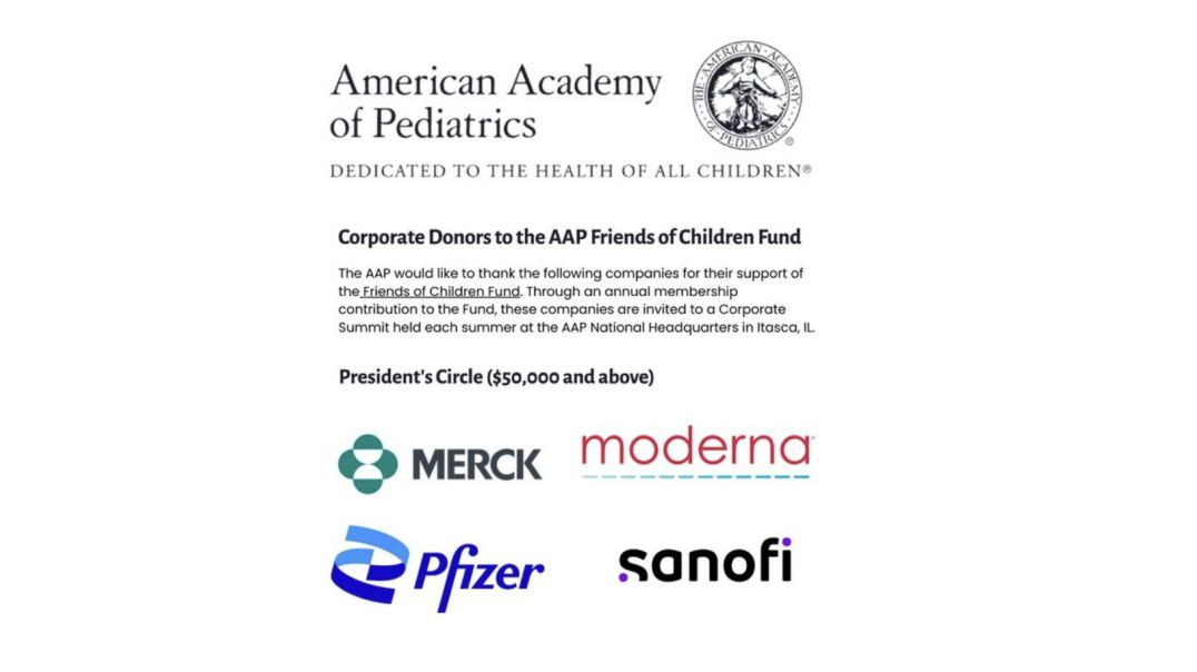 The American Academy of Pediatrics Recommends children between 6 months and 23 months get the COVID-19 vaccine, directly against the recommendation of RFK Jr HHS, and CDC