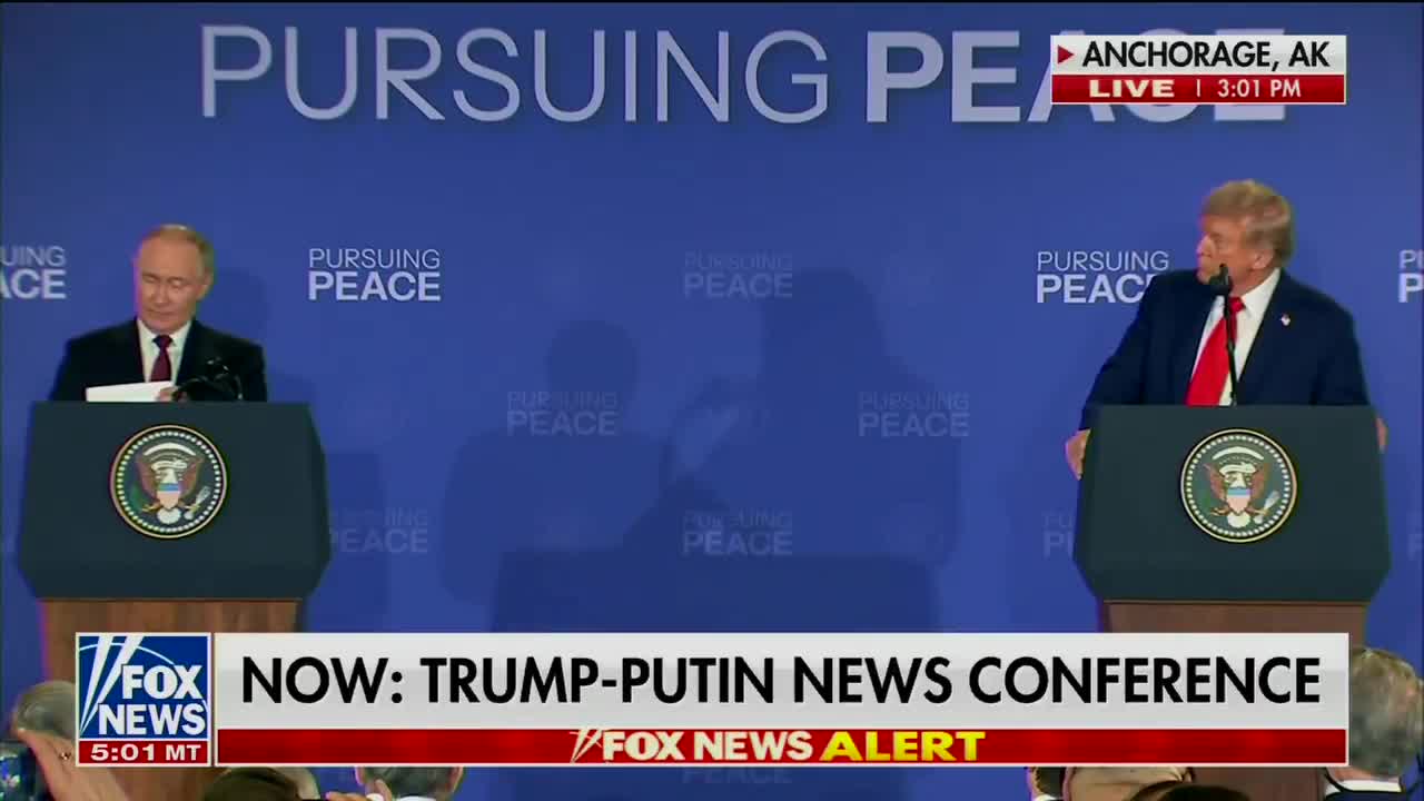 OMG  Putin just said the war would've NEVER happened if Trump were president