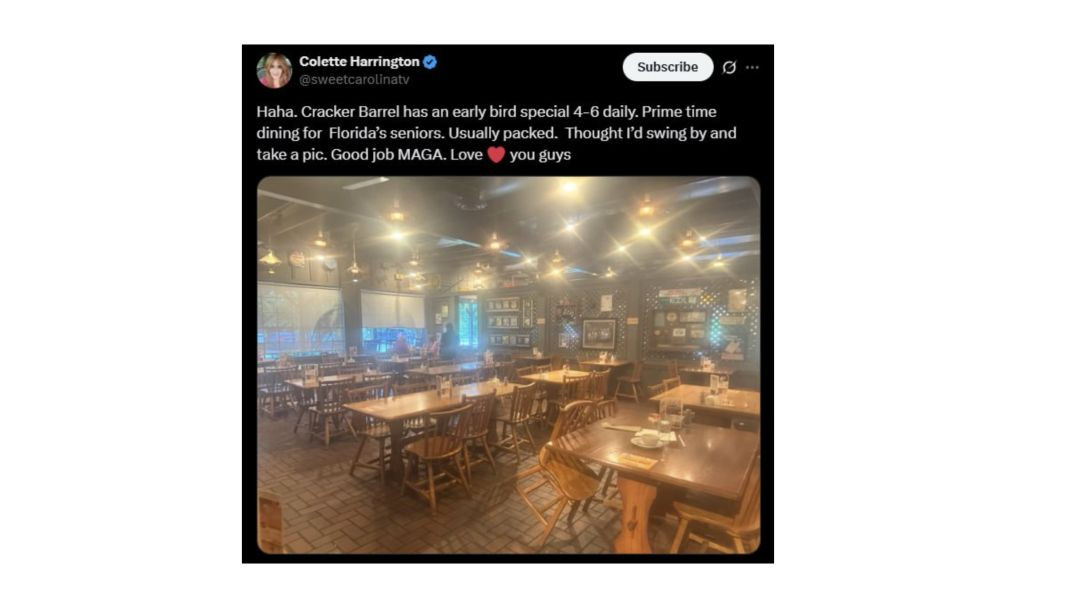 In NYC?  🤦🏼‍♀️ tone deaf.  Cracker Barrel holds pop up event in NYC to celebrate their rebrand