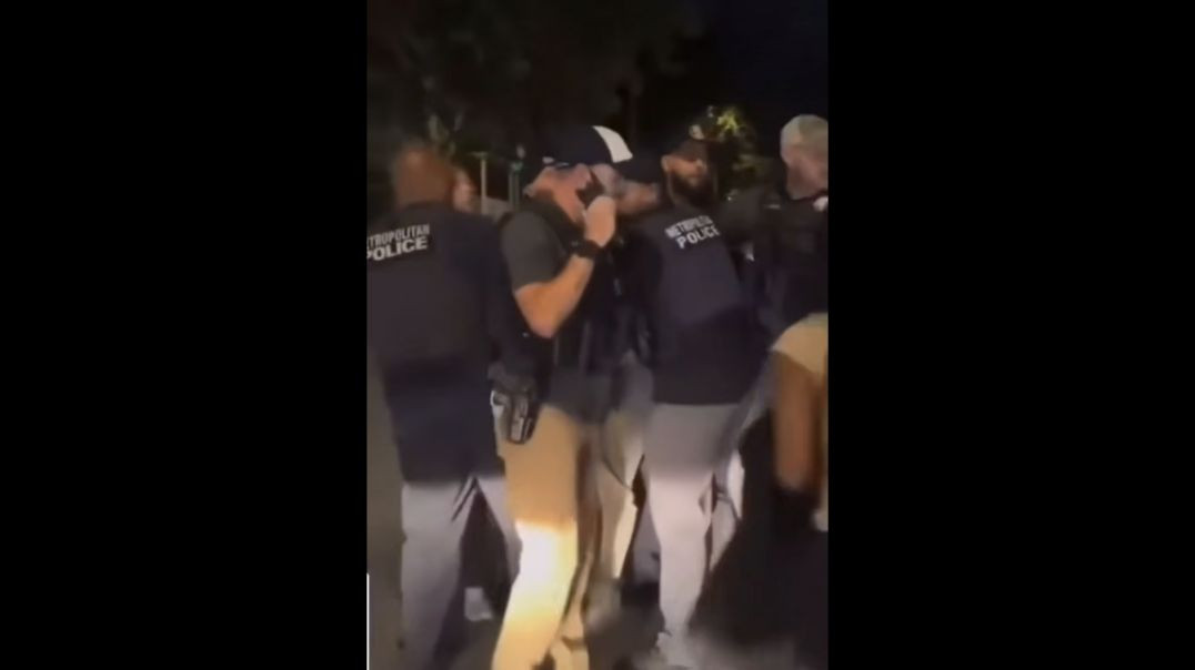There’s a new sheriff in town.  BREAKING - Last night, DC residents not used to being held accountable were shocked as they were arrested by DC Metro Police for interfering in an arrest.
