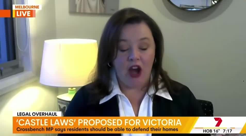 Victoria’s Libertarian MP David Limbrick is calling for significant reforms to the state’s self-defence laws ‘should be modelled on those in place in the UK’  Ruth Parker: “What wo...