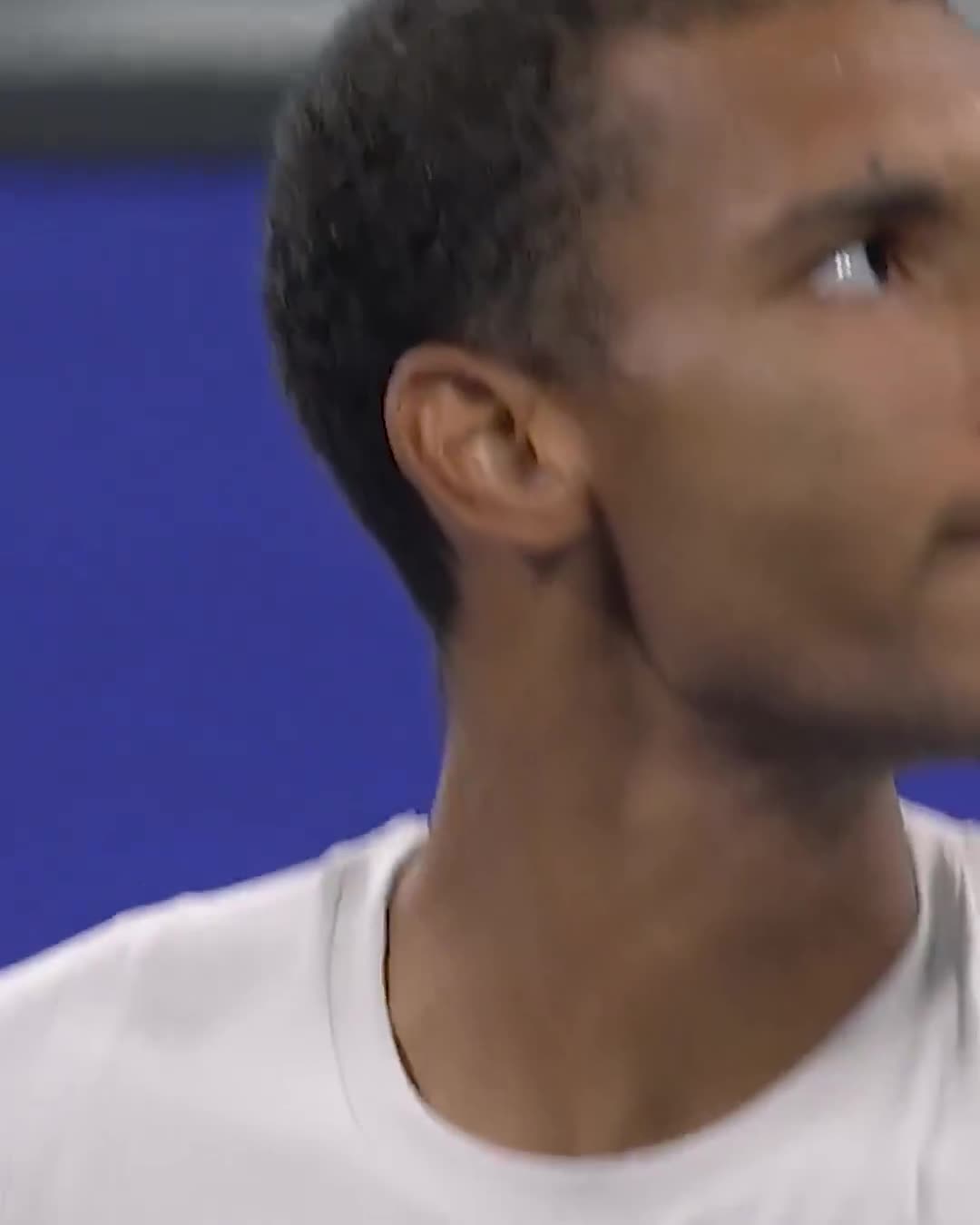 The biggest win of Felix Auger-Aliassime's career ‼️   He becomes the third Canadian man to defeat an ATP Top-3 player at a major 🇨🇦