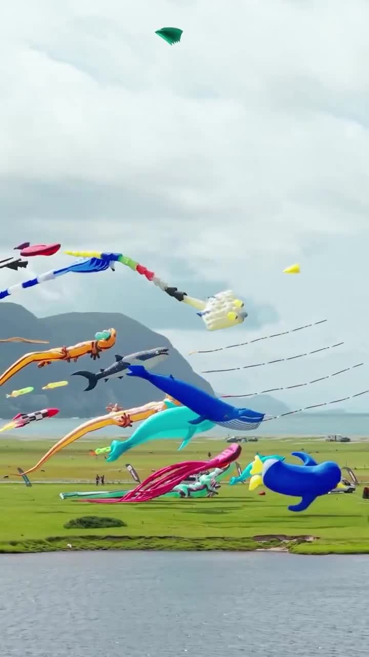 🇮🇪 IRELAND’S BIGGEST KITE PARTY IS BACK  The Mayo Kite Fest is basically Coachella for flying triangles.  Free entry, beach vibes, and enough kites to block out the sun.  Source: May...