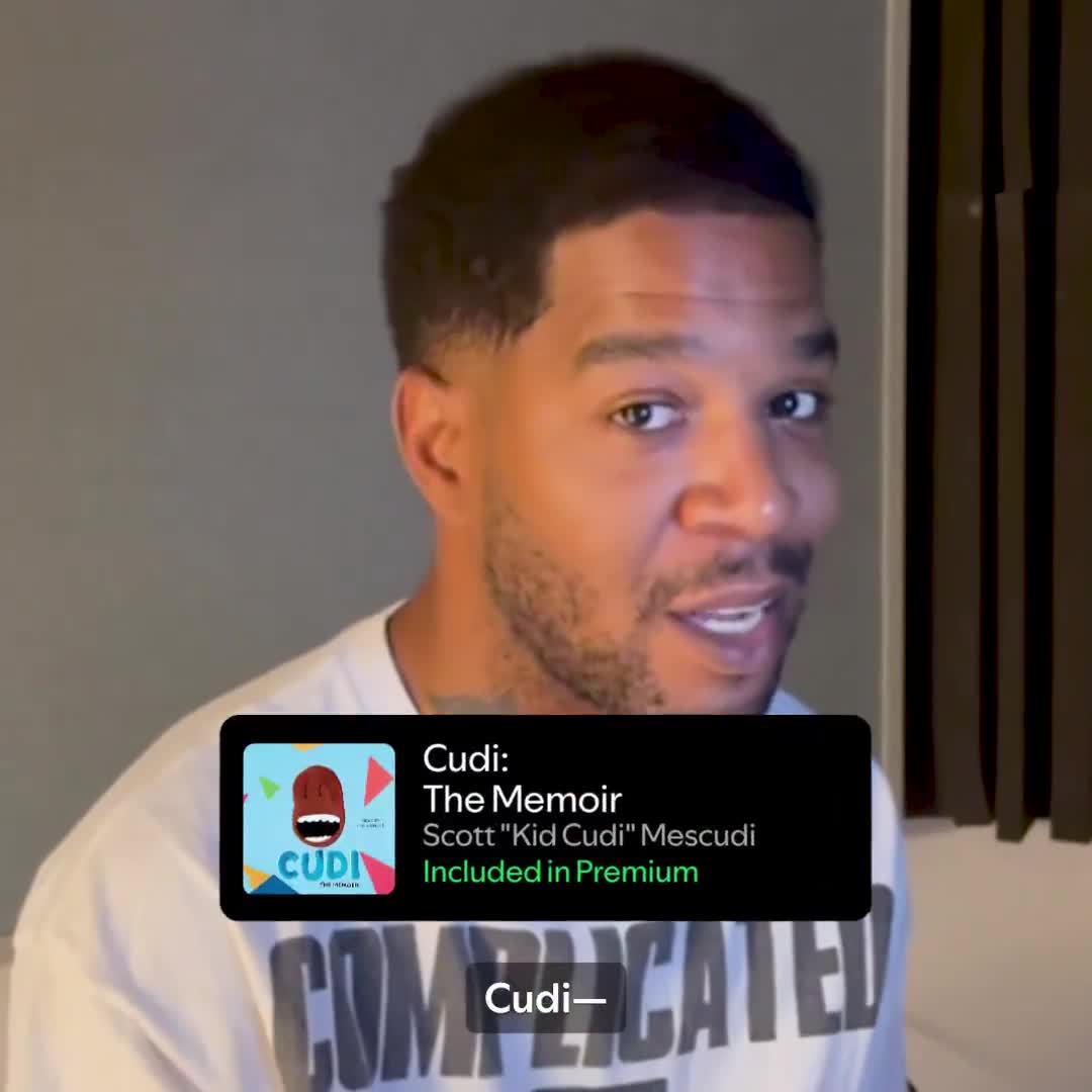 Listen to the audiobook, featuring original music by Kid Cudi, now on Spotify.