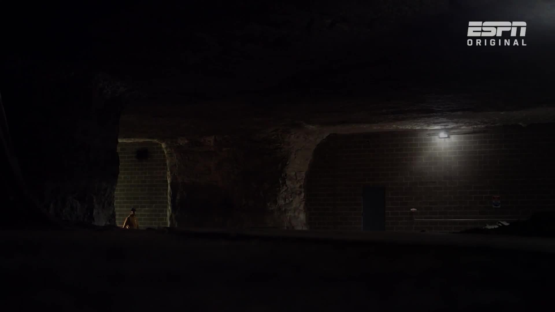 Andy Reid escorts a few Chiefs players underground to the Chiefs' hidden archive in the SubTropolis 👀   📺 