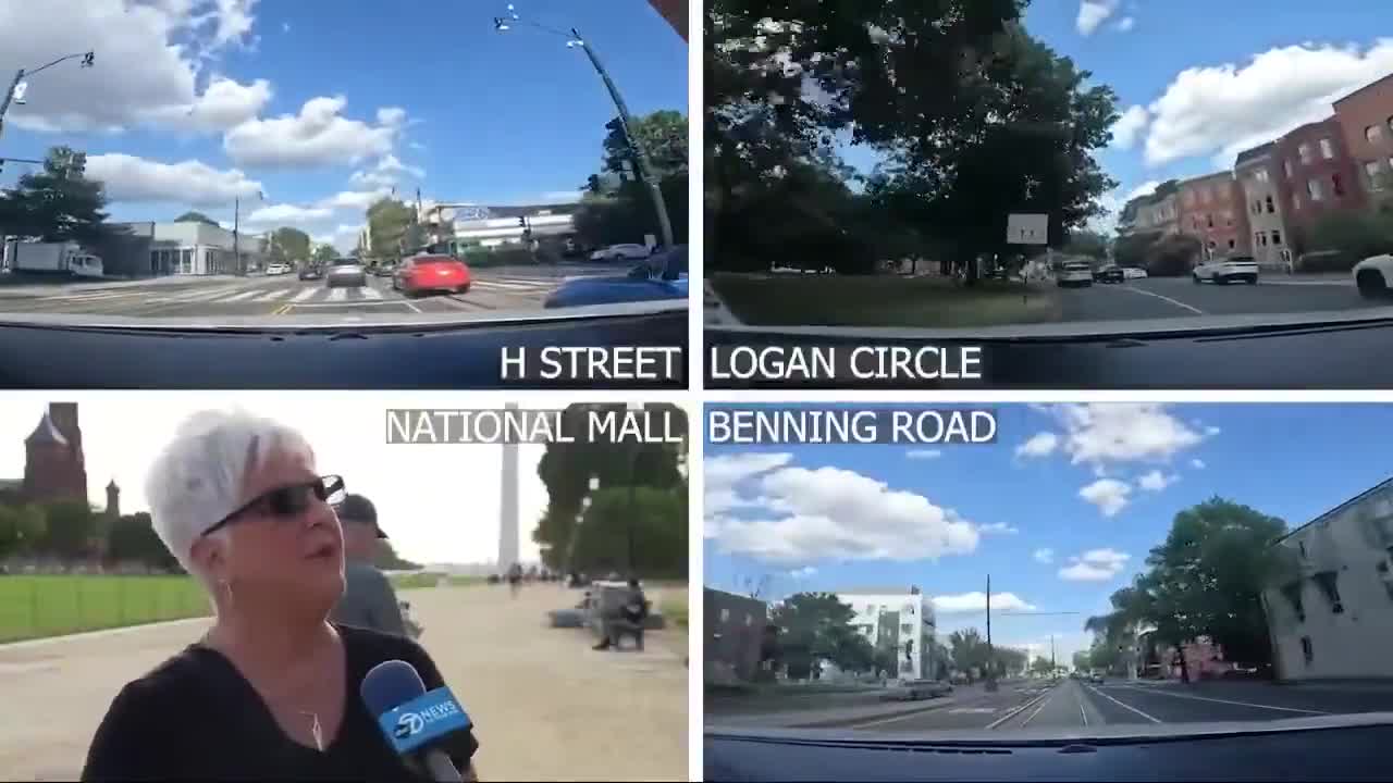 DC residents react to increased law enforcement presence: “It's awesome that we have extra police presence to keep everybody safe and have them coming back… If it's going to stop the cri...