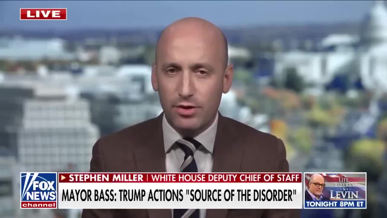 TRUTH BOMB: Stephen Miller nails it, says Gavin Newsom and Karen Bass are both  