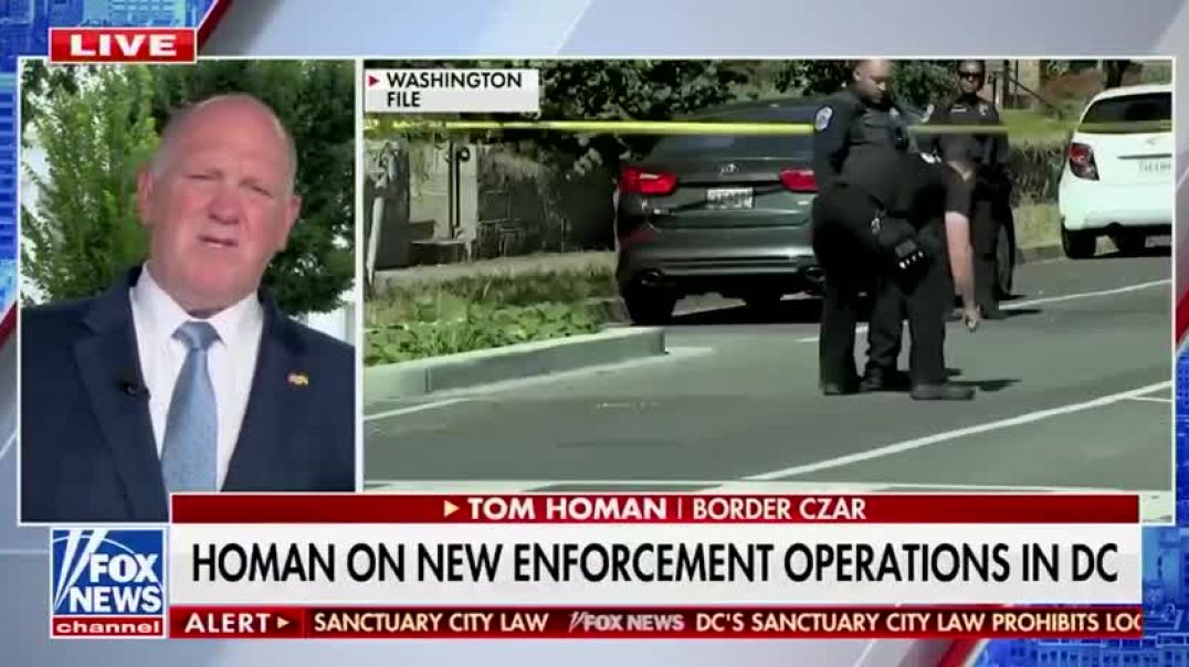 🚨 BREAKING: Tom Homan just announced that DC’s illegal alien Sanctuary City status has been REVOKED under President Trump’s federalization. x.com/RapidResponse4…