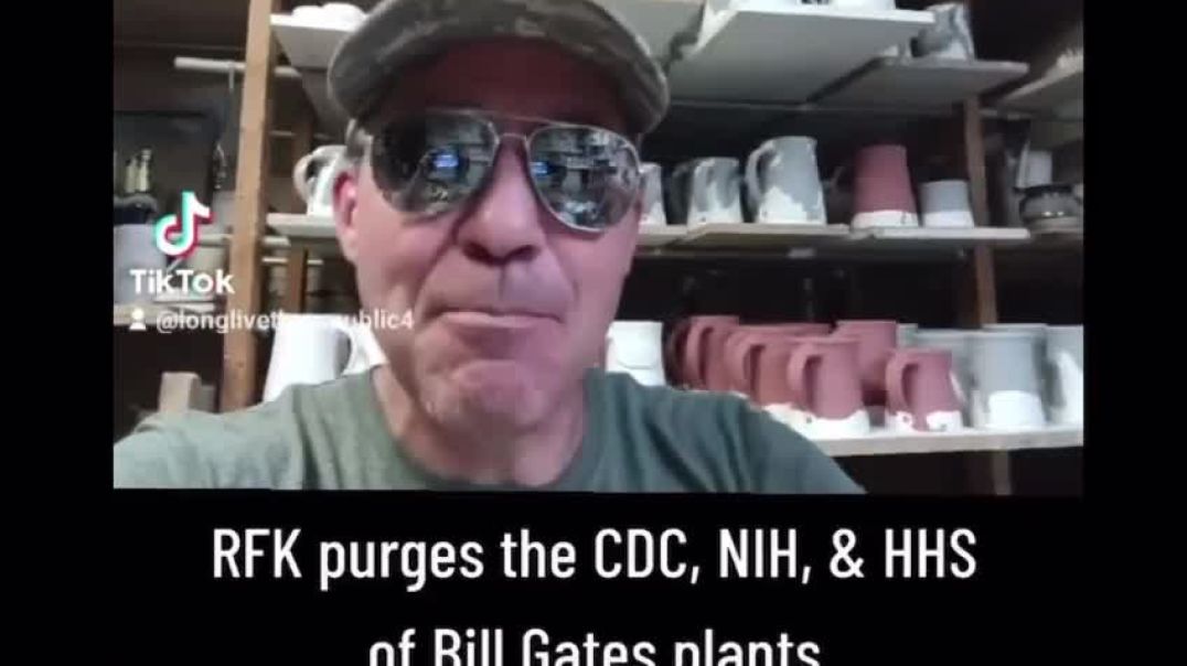 God's speed to RFK that dude keeps delivering on all his promises I wish RFK well in his purge of the deep state assholes that are destroying our great Republic