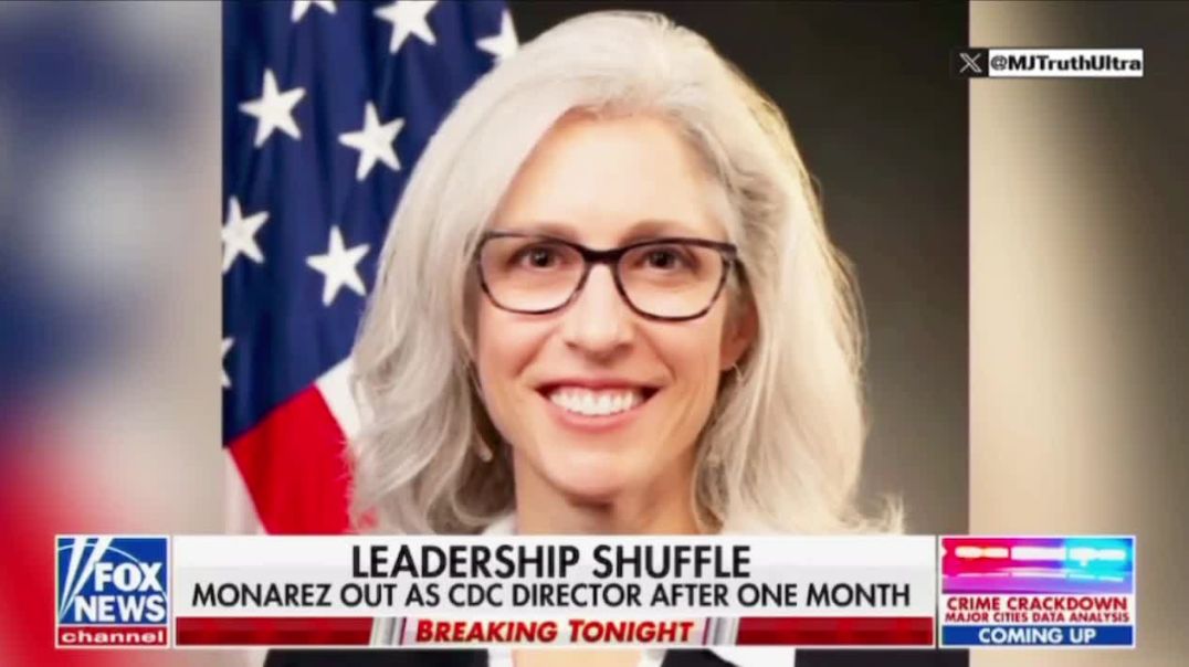 BREAKING: The CDC Director, Susan Monarez, has been Fired just weeks after her confirmation, reportedly due to “differences with RFK Jr’s Vaccine Policies”