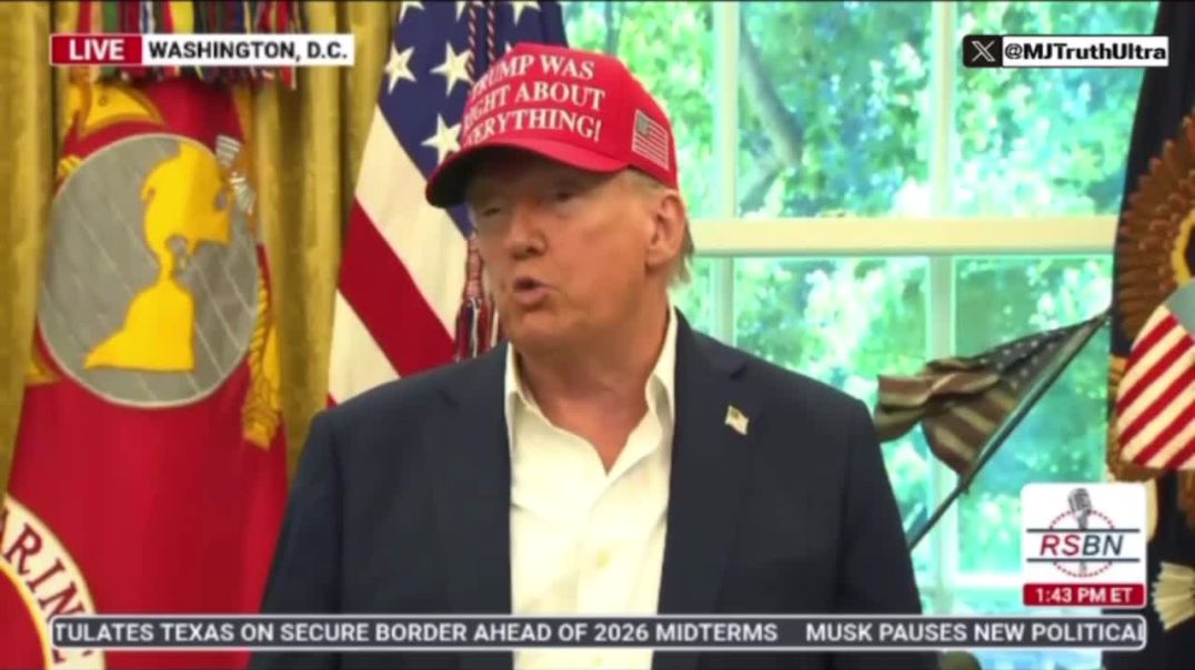 4: Trump on Epstein: Innocent people shouldn’t be hurt, but I’m in support of keeping it open. You got a lot of people that could be mentioned in those files that doesn’t deserve to be.