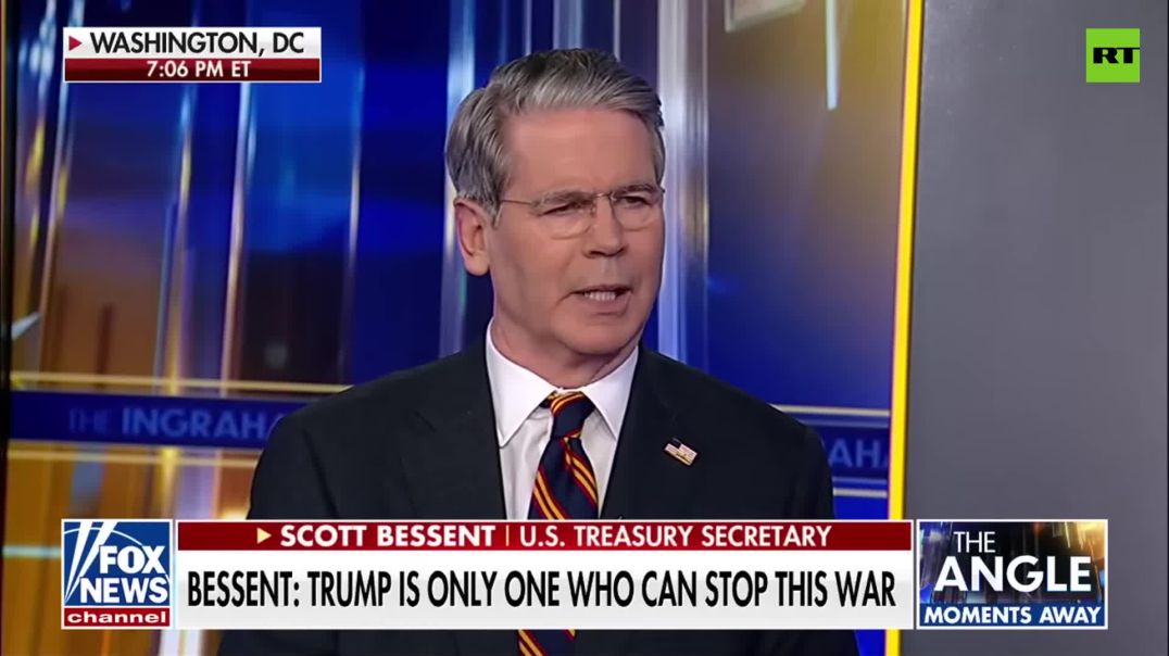 ‘I think President Trump is very vigilant. Now we sell weapons to Europeans, who then resell them to the Ukrainians, and President Trump takes a 10% mark-up on these weapons’ - US Secretary of the Tre