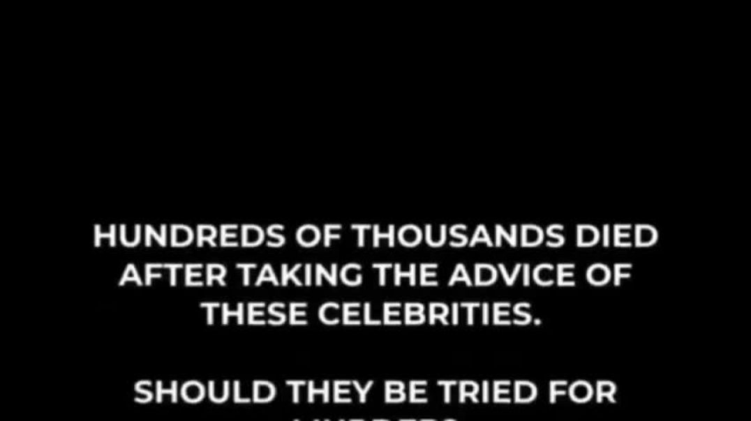 They think you are STUPID. They think you will FOLLOW THE STARS. They openly call you SHEEP/CATTLE. THERE WILL COME A TIME NONE OF THEM WILL BE ABLE TO WALK DOWN THE STREET. BIGGEST FEAR. PUBLIC AWAKE
