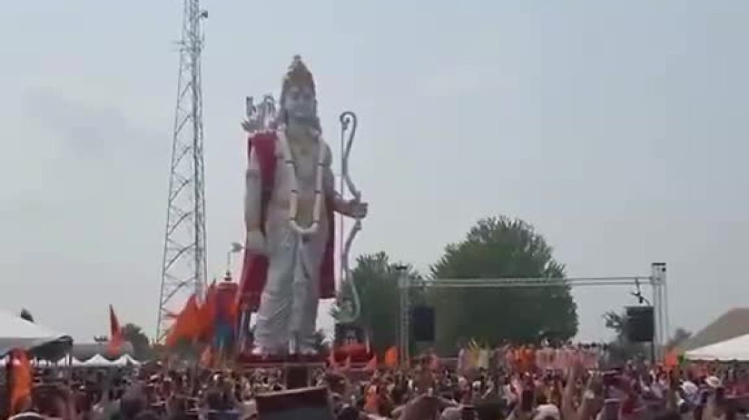 Meanwhile in Ontario, Canada.. a 51 foot statue of Hindu God, Lord Rama was erected.  Is Canada even savable?