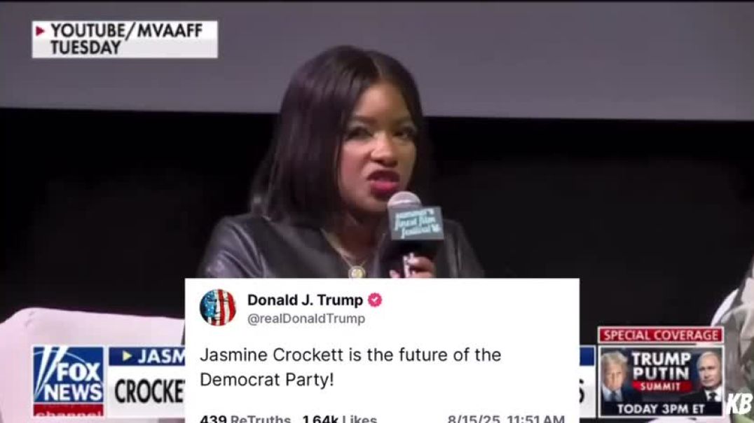 Donald Trump: Jasmin Crocket is the future of the Democrats