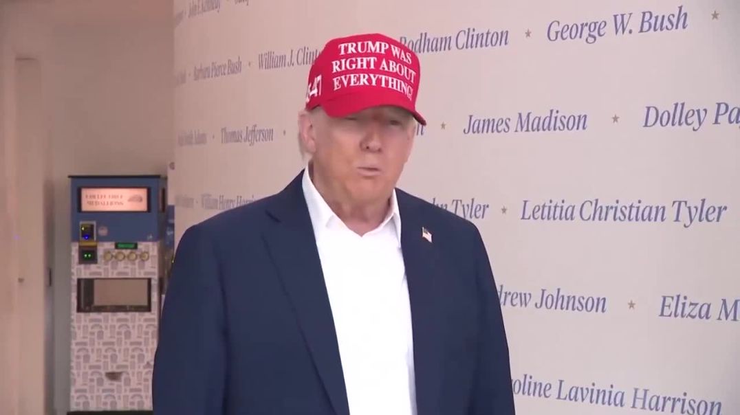 BREAKING – President Trump is asked if he knew about the Bolton raid. He says he didn’t and saw it on the news this morning.