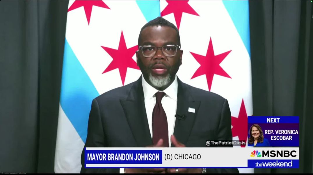 🚨 BREAKING: Chicago Mayor Brandon Johnson is now implying his people will rise up against “tyranny” via riots and unrest against President Trump’s administration if he sends troops to Chicago to lower