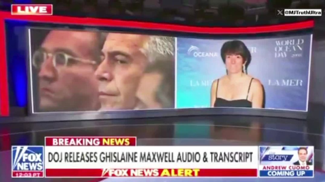 Fox News Freudian slip??? 👀 DOJ and Trump for releasing the Maxwell transcripts in an effort of transparency, but what we want is definitely not in there…