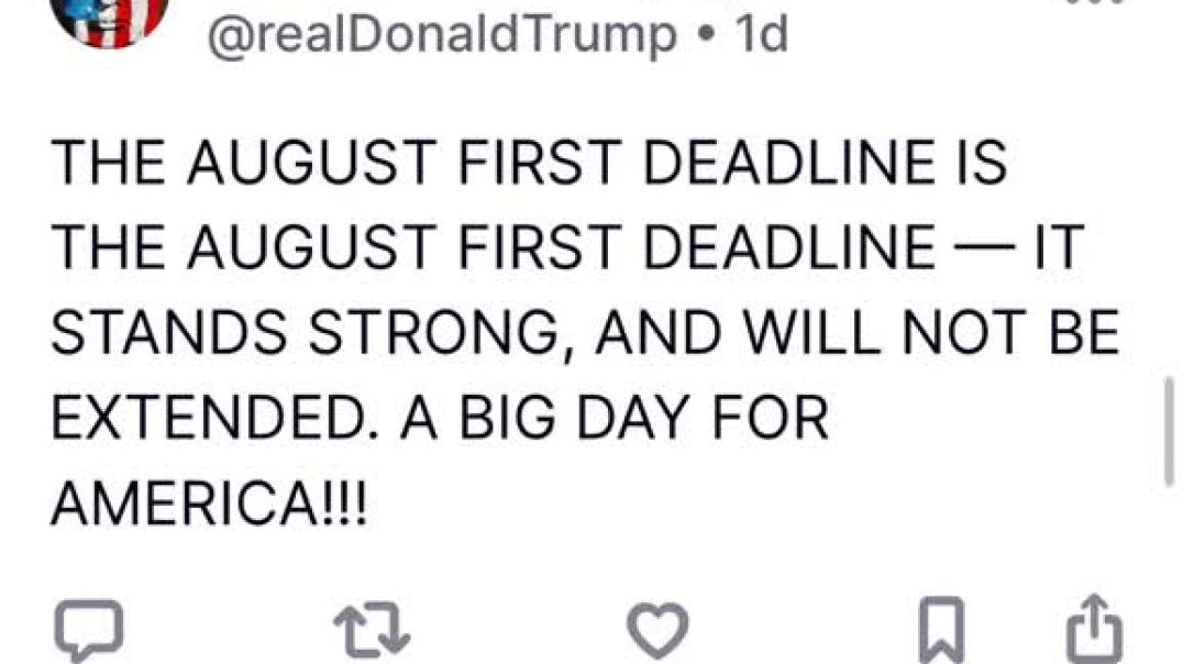 🚨" BREAKING: Did You See This With XRP ?   Deadline August 1st, 2025