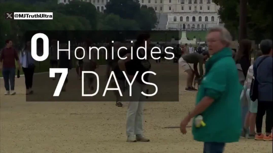 STUNNING: “DC has gone 7 days without a homicide”  That is the first headline I woke up to this morning. How sad is that? That we get excited our nation’s capital has gone a full 7 days without murder