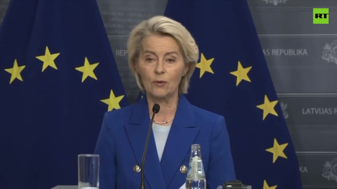 Ursula von der Leyen calls Putin a 'predator'   Claims his 'proxies have been targeting our societies for years with hybrid attacks and weaponizing of migrants'  Sounds like projec