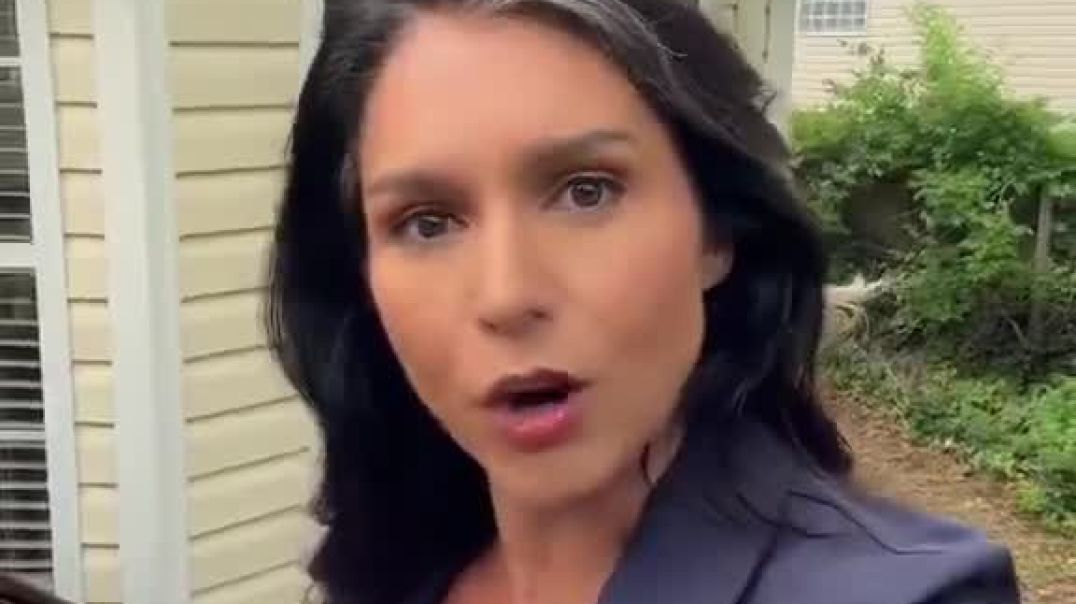 Tulsi knows…  Zelensky is a liar, thief and dictator with blood on his hands.  He’s a Deep State tool.